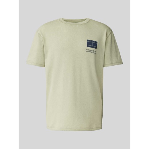 T-shirt o kroju Regular Fit z nadrukiem z logo ze sklepu Peek&Cloppenburg  w kategorii T-shirty męskie - zdjęcie 171689875