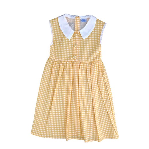 Deux ans de vacances Sukienka w kolorze żółto-białym ze sklepu Limango Polska w kategorii Sukienki dziewczęce - zdjęcie 171691178