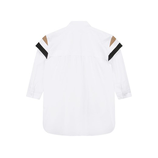 Hugo Boss Kids Koszula w kolorze czarno-biało-jasnobrązowym 116 Limango Polska wyprzedaż