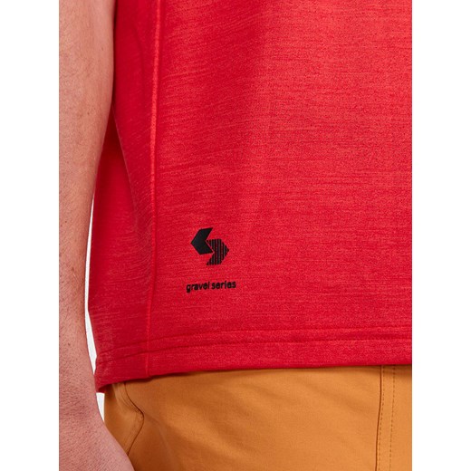 Craft Koszulka kolarska &quot;ADV Gravel&quot; w kolorze czerwonym Craft M okazja Limango Polska