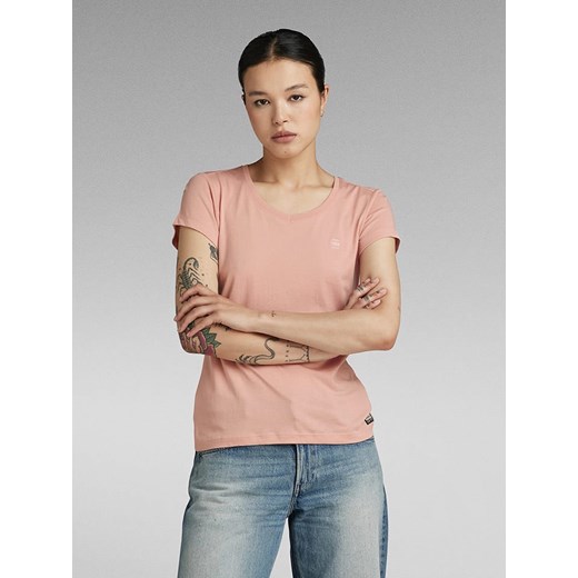 G-Star Koszulka w kolorze łososiowym ze sklepu Limango Polska w kategorii Bluzki damskie - zdjęcie 171691619