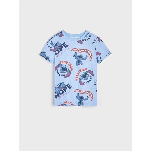 Sinsay - Koszulka Stitch - niebieski ze sklepu Sinsay w kategorii T-shirty chłopięce - zdjęcie 171693535