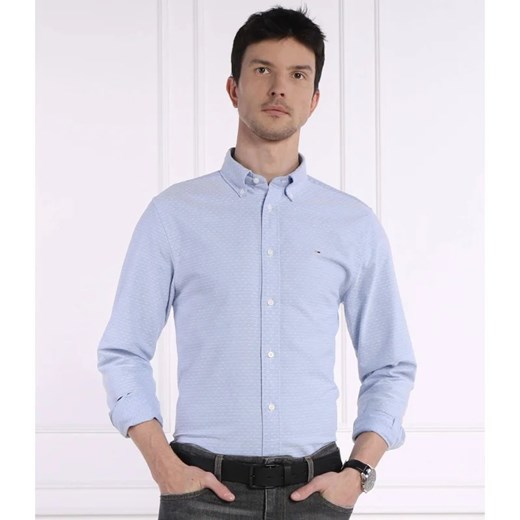 Tommy Hilfiger Koszula OXFORD DOBBY | Regular Fit ze sklepu Gomez Fashion Store w kategorii Koszule męskie - zdjęcie 171696048