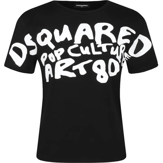 Dsquared2 T-shirt | Relaxed fit ze sklepu Gomez Fashion Store w kategorii Bluzki dziewczęce - zdjęcie 171696359