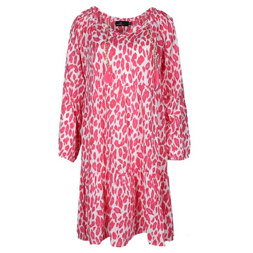 Zwillingsherz Sukienka &quot;Tara&quot; w kolorze biało-różowym ze sklepu Limango Polska w kategorii Sukienki - zdjęcie 171699098
