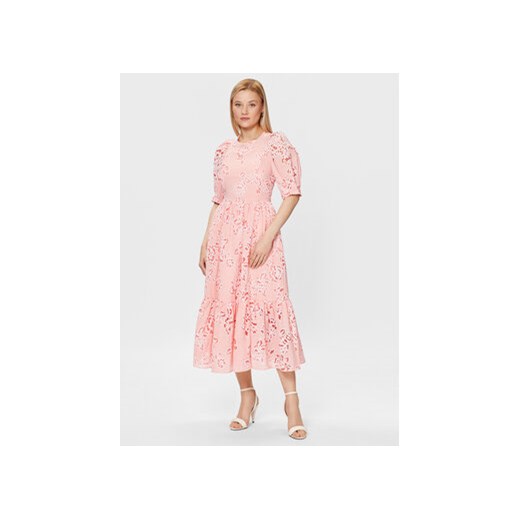 Ted Baker Sukienka codzienna 269186 Różowy Regular Fit ze sklepu MODIVO w kategorii Sukienki - zdjęcie 171699375