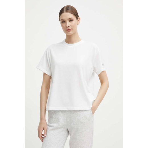 Helly Hansen t-shirt damski kolor biały ze sklepu ANSWEAR.com w kategorii Bluzki damskie - zdjęcie 171701506