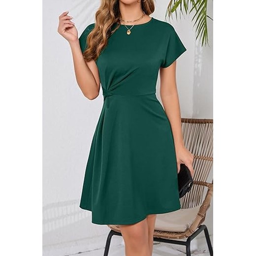 Sukienka ZEROLINA GREEN ze sklepu Ivet Shop w kategorii Sukienki - zdjęcie 171702359