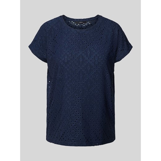 T-shirt z haftem angielskim model ‘TASSA’ ze sklepu Peek&Cloppenburg  w kategorii Bluzki damskie - zdjęcie 171702676