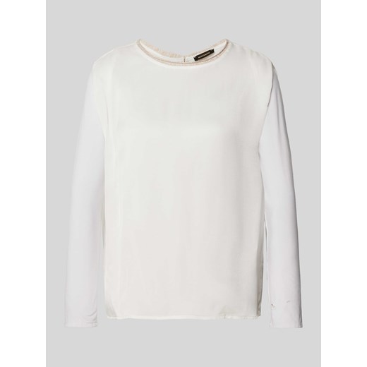 Top bluzkowy z okrągłym dekoltem ze sklepu Peek&Cloppenburg  w kategorii Bluzki damskie - zdjęcie 171702738