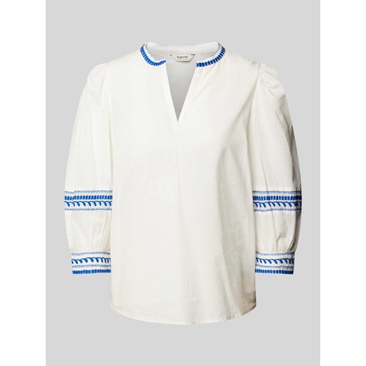 Bluzka z fakturowanym wzorem ze sklepu Peek&Cloppenburg  w kategorii Bluzki damskie - zdjęcie 171702837