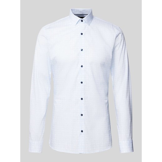 Koszula biznesowa o kroju Super Slim Fit z kołnierzykiem typu kent ze sklepu Peek&Cloppenburg  w kategorii Koszule męskie - zdjęcie 171702857