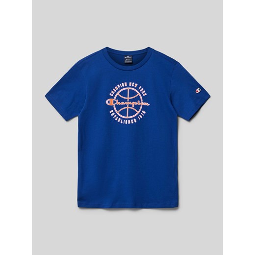 T-shirt z okrągłym dekoltem ze sklepu Peek&Cloppenburg  w kategorii T-shirty chłopięce - zdjęcie 171702927