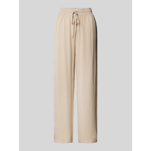 Spodnie materiałowe z elastycznym pasem model ‘PRICIL’ ze sklepu Peek&Cloppenburg  w kategorii Spodnie damskie - zdjęcie 171703029