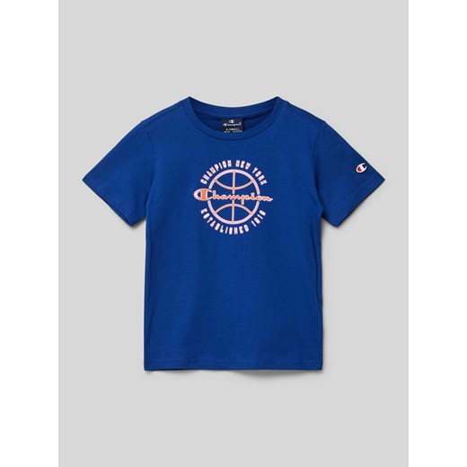 T-shirt z okrągłym dekoltem ze sklepu Peek&Cloppenburg  w kategorii T-shirty chłopięce - zdjęcie 171703077