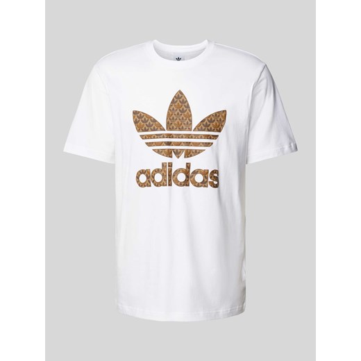 T-shirt z nadrukiem z logo ze sklepu Peek&Cloppenburg  w kategorii T-shirty męskie - zdjęcie 171703176