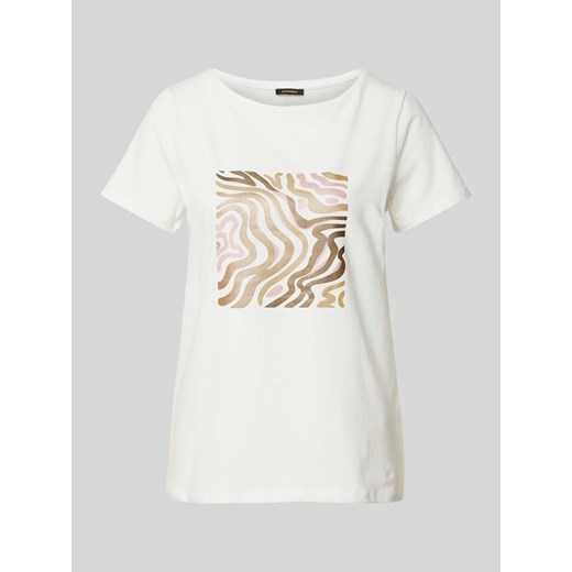 T-shirt z nadrukowanym motywem ze sklepu Peek&Cloppenburg  w kategorii Bluzki damskie - zdjęcie 171703228