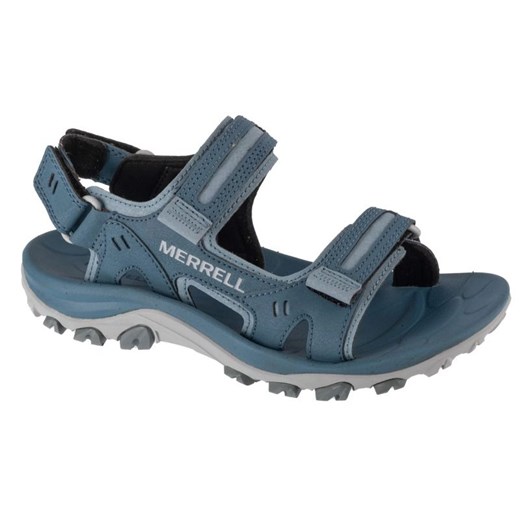 Sandały Merrell Huntington Sport Convert Sandal W J500332 niebieskie ze sklepu ButyModne.pl w kategorii Sandały damskie - zdjęcie 171703905