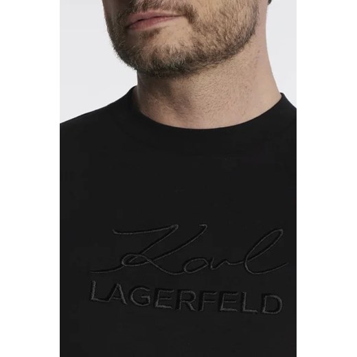Karl Lagerfeld T-shirt | Regular Fit Karl Lagerfeld L okazja Gomez Fashion Store