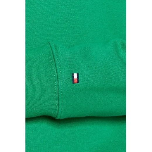 Bluza męska zielona Tommy Hilfiger w stylu młodzieżowym bawełniana jesienna 