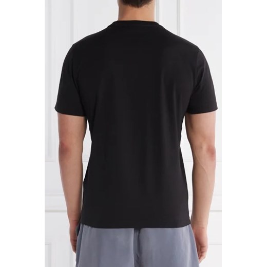 T-shirt męski Calvin Klein z krótkim rękawem czarny z napisami 