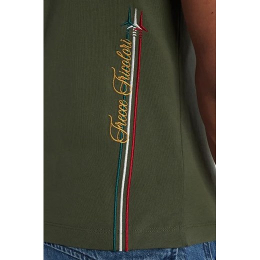 T-shirt męski zielony Aeronautica Militare 
