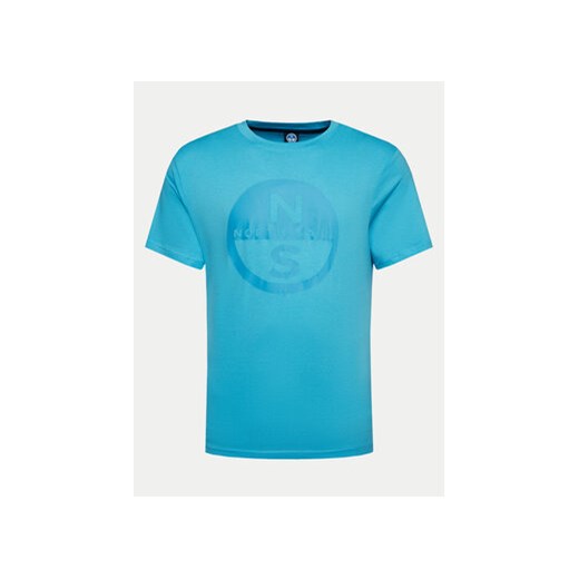 North Sails T-Shirt Basic 692972 Niebieski Regular Fit ze sklepu MODIVO w kategorii T-shirty męskie - zdjęcie 171706947