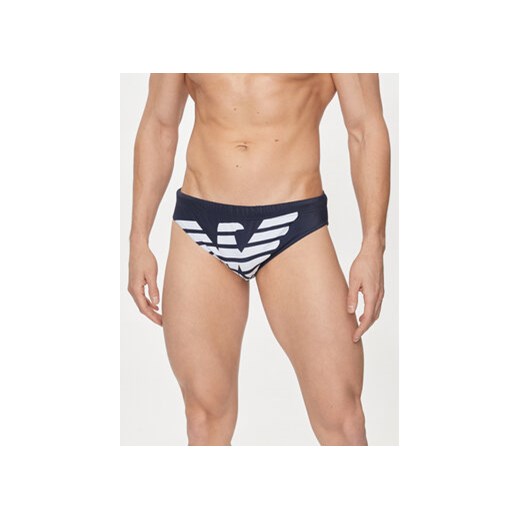 Emporio Armani Underwear Kąpielówki 211721 4R409 06935 Granatowy ze sklepu MODIVO w kategorii Kąpielówki - zdjęcie 171706999
