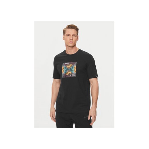 adidas T-Shirt Terrex Graphic United By Summits IR5739 Czarny Regular Fit ze sklepu MODIVO w kategorii T-shirty męskie - zdjęcie 171707228