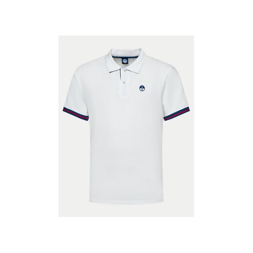 North Sails Polo 692457 Biały Regular Fit ze sklepu MODIVO w kategorii T-shirty męskie - zdjęcie 171707269