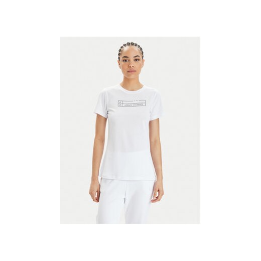 Armani Exchange T-Shirt 3DYT01 YJ3RZ 1000 Biały Regular Fit ze sklepu MODIVO w kategorii Bluzki damskie - zdjęcie 171707316