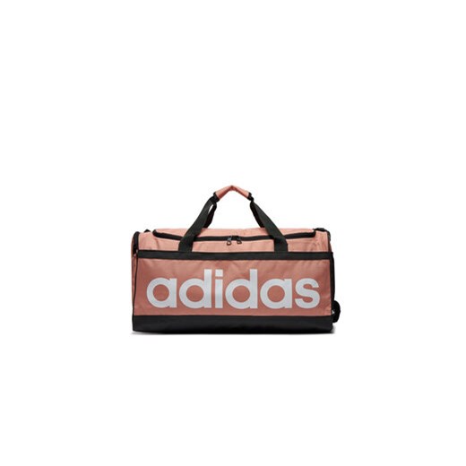 adidas Torba Essentials Linear Duffel Bag Medium IL5764 Czerwony ze sklepu MODIVO w kategorii Torby sportowe - zdjęcie 171707377