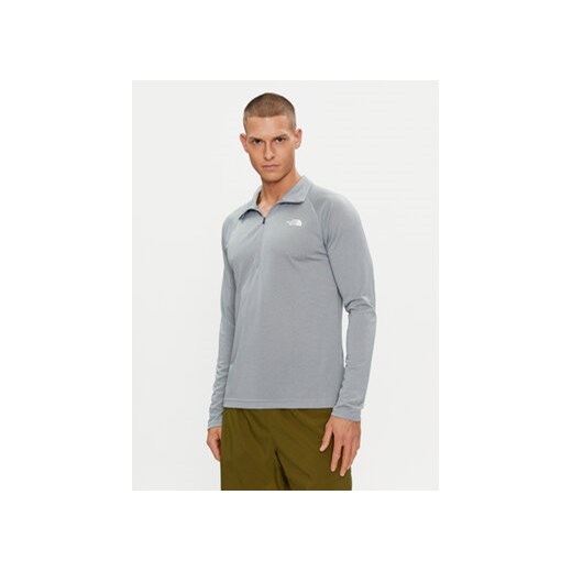 The North Face Koszulka techniczna Flex NF0A7ZBC Szary Slim Fit ze sklepu MODIVO w kategorii T-shirty męskie - zdjęcie 171707379