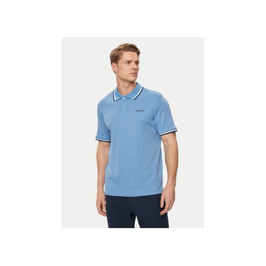 Jack&Jones Polo Campa 12250736 Niebieski Standard Fit ze sklepu MODIVO w kategorii T-shirty męskie - zdjęcie 171707446