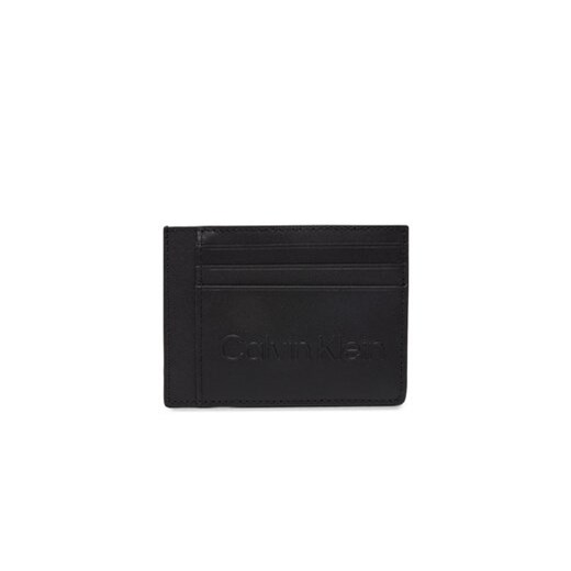 Calvin Klein Etui na karty kredytowe Set Id Cardholder K50K509971 Czarny ze sklepu MODIVO w kategorii Etui - zdjęcie 171707447