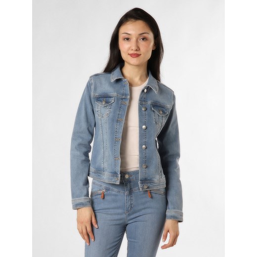 soyaconcept® Damska kurtka dżinsowa - SC-Kimberly 3 Kobiety Jeansy light stone jednolity ze sklepu vangraaf w kategorii Kurtki damskie - zdjęcie 171708065