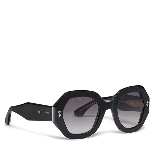 Okulary przeciwsłoneczne Etro 0009/S 807509O Black ze sklepu eobuwie.pl w kategorii Okulary przeciwsłoneczne damskie - zdjęcie 171708447