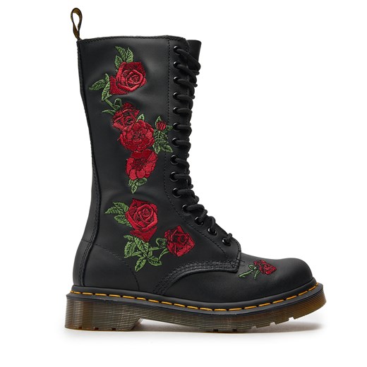 Glany Dr. Martens Vonda 12761001 Black ze sklepu eobuwie.pl w kategorii Workery damskie - zdjęcie 171708567