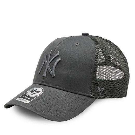 Czapka z daszkiem 47 Brand Mlb New York Yankees Branson BRANS17CTP Charcoal 47 Brand one size eobuwie.pl