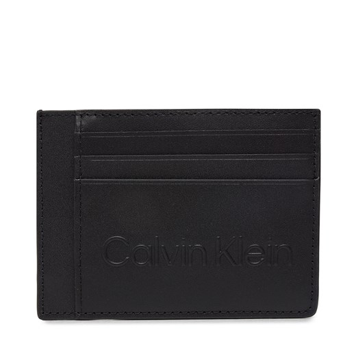 Etui na karty kredytowe Calvin Klein Set Id Cardholder K50K509971 BAX ze sklepu eobuwie.pl w kategorii Portfele damskie - zdjęcie 171708685