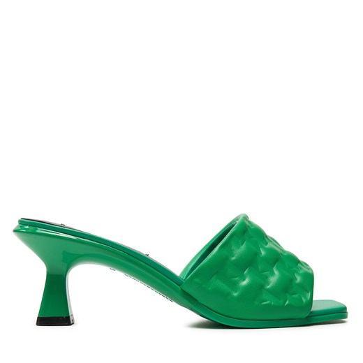 Klapki KARL LAGERFELD KL30113 Green Lthr 0GG Karl Lagerfeld 40 eobuwie.pl