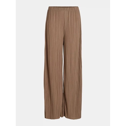 Spodnie damskie brązowe Vila 