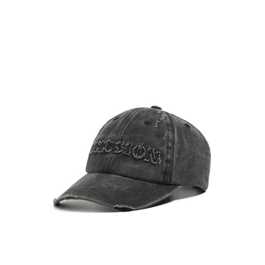 Cropp - Szara czapka z daszkiem - szary ze sklepu Cropp w kategorii Czapki z daszkiem damskie - zdjęcie 171708888