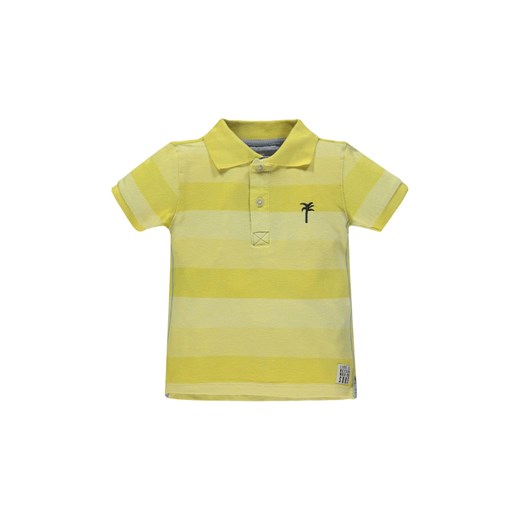 Chłopięca polówka z krótkim rękawem żółta ze sklepu 5.10.15 w kategorii T-shirty chłopięce - zdjęcie 171710007