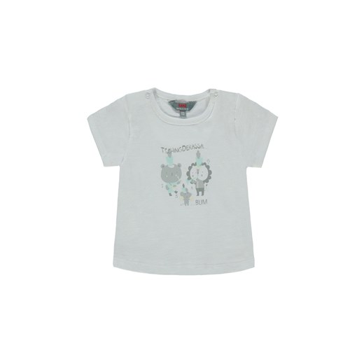 Chłopięca bluzka z krótkim rękawem ze sklepu 5.10.15 w kategorii Koszulki niemowlęce - zdjęcie 171710087