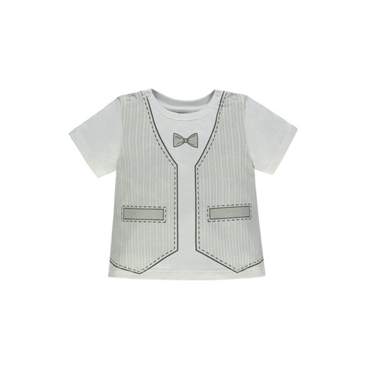 Chłopięca bluzka z krótkim rękawem szara ze sklepu 5.10.15 w kategorii T-shirty chłopięce - zdjęcie 171710097