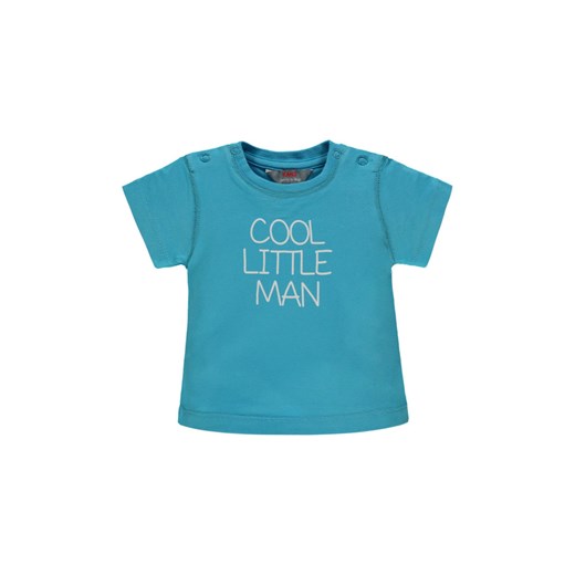 Chłopięca koszulka z krótkim rękawem niebieska ze sklepu 5.10.15 w kategorii Koszulki niemowlęce - zdjęcie 171710149