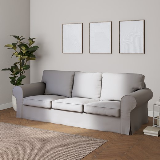 Pokrowiec na sofę Ektorp 3-osobową, rozkładaną ze sklepu dekoria.pl w kategorii Pokrowce na kanapy i fotele - zdjęcie 171738479