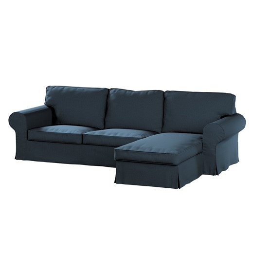 Pokrowiec na sofę Ektorp 2-osobową i leżankę ze sklepu dekoria.pl w kategorii Pokrowce na kanapy i fotele - zdjęcie 171741117