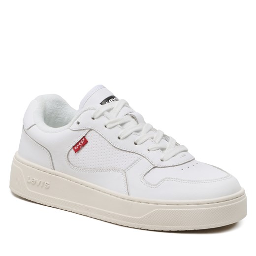 Sneakersy Levi's® 235200-713-51 Regular White ze sklepu eobuwie.pl w kategorii Buty sportowe męskie - zdjęcie 171831816